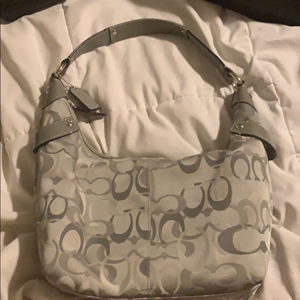GREY COAch bag
